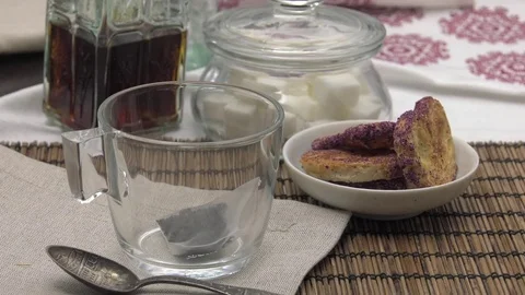 Pudding bakery Video stock 71077763