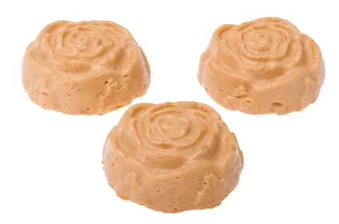 Pudding close up Stock Photos