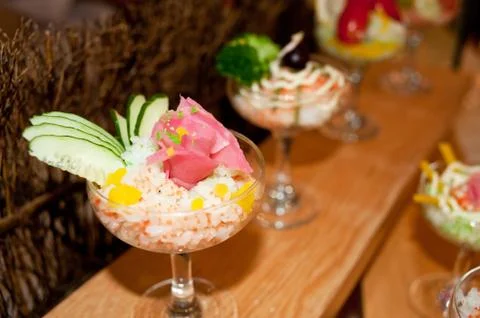 Pudding, food Stock Photos