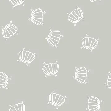 Pudding jelly candy gummy line seamless pattern Stock Illustration