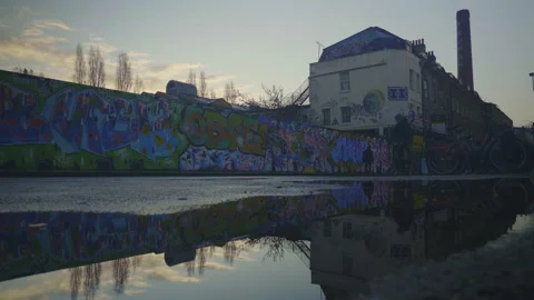Puddle bike truman Stock Footage 145560908