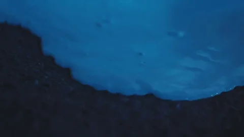 Puddle of paint on the asphalt Stock Footage 81699419