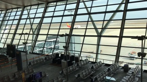 Pudong Airport Stock Footage 106965462