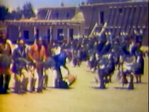 Pueblo Indian dance Video stock 139947956