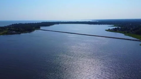 Puente aéreo Video stock 245589817