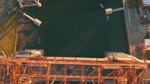 Puente de la Boca (La Boca Bridge) Buenos Aires, Argentina Stock-Footage 141407621