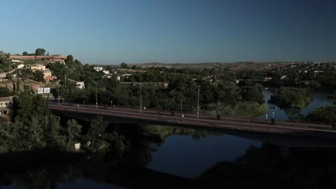 Puente de la Cava Bridge. Toledo, Spain. Stock Footage 265908560