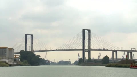 Puente del Centenario - Spain 動画素材 148579397