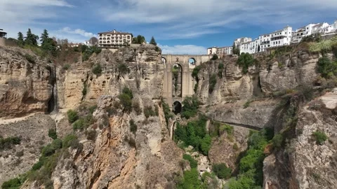 Puente Nuevo view 库存影片 250492161