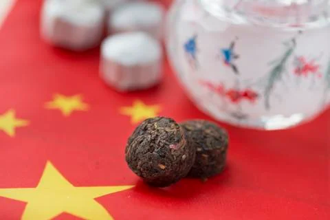 Puer tea Stock Photos