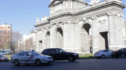 Puerta de Alcala 1 Stock Footage 51704503