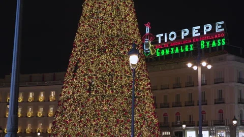 Puerta del Sol, Madrid Stock-Footage 324509248