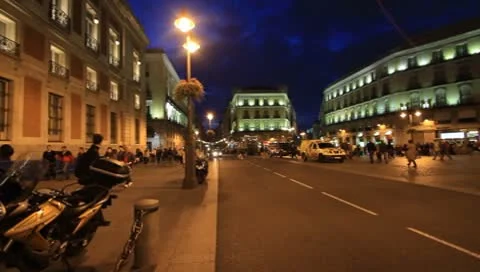 Puerta del sol3 Stock Footage 8930795
