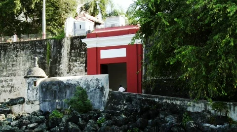 Puerta san juan Stockbeeldmateriaal 593065