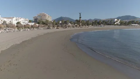 Puerto Banus beach Vidéo 156298346
