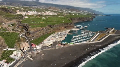 Puerto de Tazacorte Stock Footage 154109953