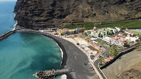 Puerto de Tazacorte Stock Footage 154110077