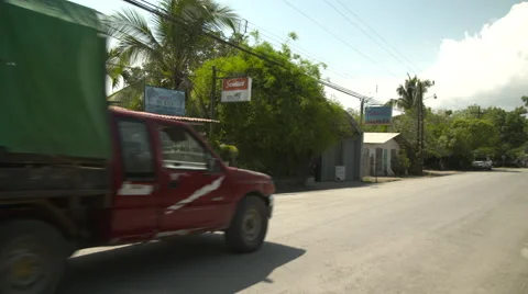 Puerto Jiménez Street 스톡 동영상 68735331