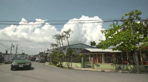 Puerto Jiménez Street Stock-Footage 68737536