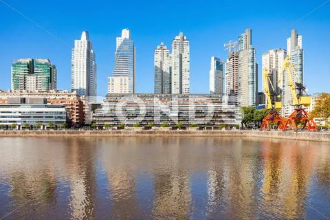 Puerto Madero, Buenos Aires Stock Photos