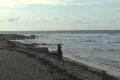 Puerto Rico - Caribbean People Evening Kite Surfing 4 Footage