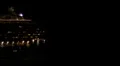 Puerto Rico - Cruise Ship at Night at Sea HD Footage