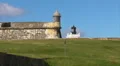 Puerto Rico - HD Guerite and Lighthouse El Morro Fortress HD Footage