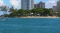 Puerto Rico - Jet Ski n Snorkling at Condado Beach - Condado Tourist sector 2 HD Footage