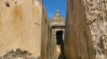 Puerto Rico: Narrow entrance to guerite - sentry box HD Footage