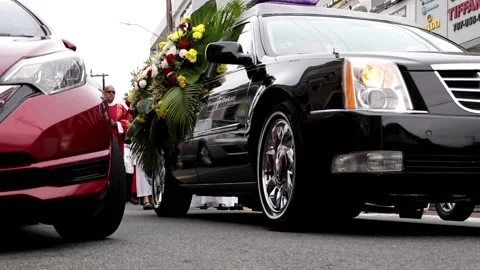 PUERTO RICO - Procession of Good Friday , Vega  Baja Catholic Church Stock Footage 237787290