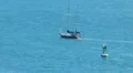 Puerto Rico - Sailboat passing Green Bouy HD Footage