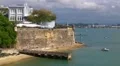 Puerto Rico - Santa Catalina Palace - Old San Juan Citiy Wall HD Footage