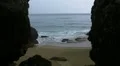 Puerto Rico - Secret Hidden Beach - light rain HD Footage