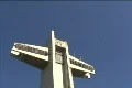Puerto Rico - Small plane passing over Ponce Cross 2 Footage