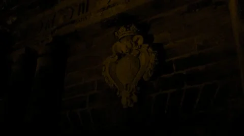 Puerto Rico - Spooky El Morro Fortress at Night 5 Stock Footage