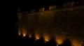 Puerto Rico - Spooky El Morro Fortress at Night 4 HD Footage