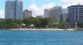 Puerto Rico-View of Condado Beach and skyline HD Footage