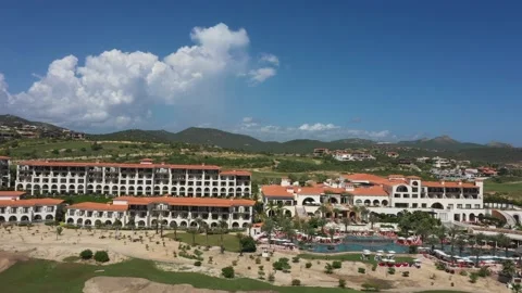 Puerto Secrets Los cabos San Lucas The Valley mountains and villages 4k Video stock 152483531