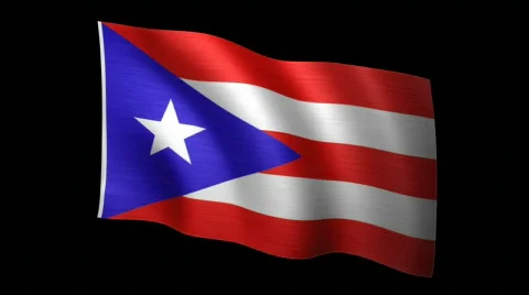 PuertoRico Flag A Vidéo 116240