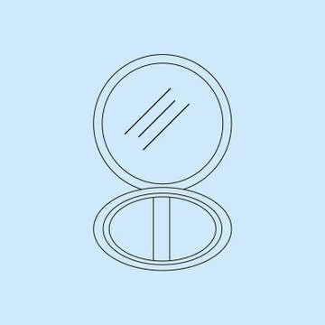 Puff Box Icon Stock Illustration