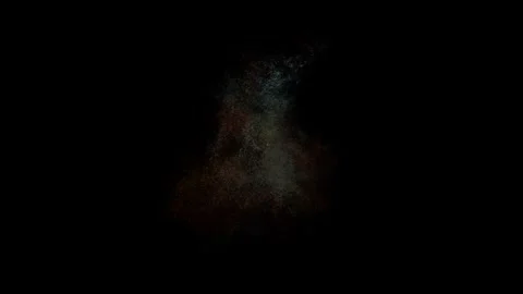 Puff explosions4 Stock Footage 339287409