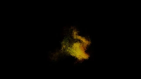 Puff explosions6 Stock Footage 339287443
