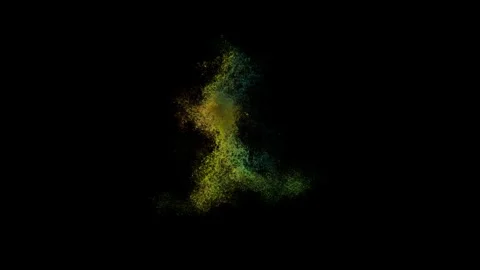 Puff explosions7 Stock Footage 339287414
