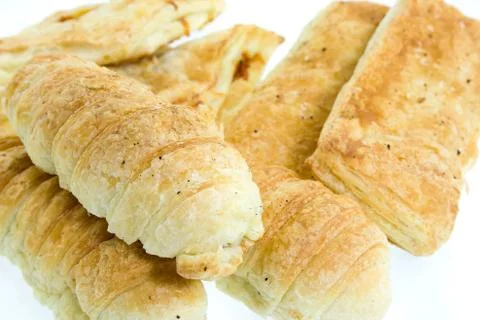 Puff pastry Stock Photos