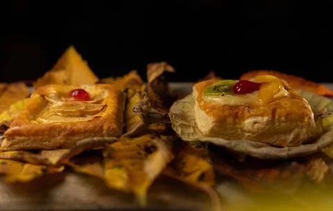 Puff pastry Stock Photos