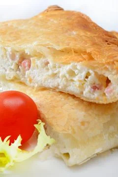 Puff pastry rustic Stock-Fotos