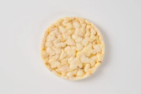 Puffed rice bread Stock Photos