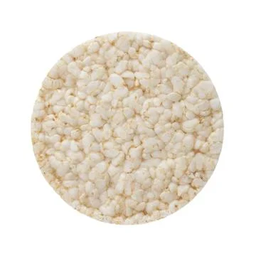 Puffed rice cake Foto stock