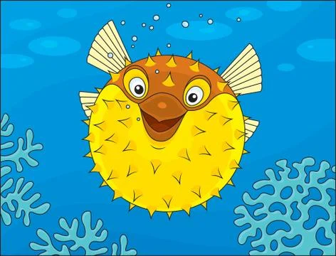 Puffer fish Stock Illustration