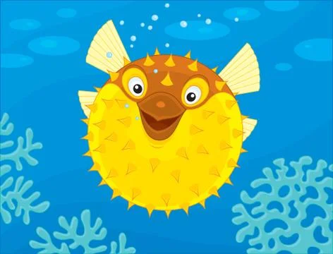 Puffer fish Stock Illustration